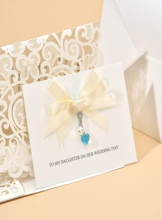 Korotho Gifts for Daughter on Wedding Day - Something Blue for Bride, Bridal Shower Gift, Mother to Daughter Present, Gown Charm, Bouquet Charm - Image 4